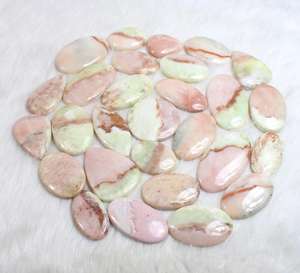 Venta al por mayor de morganita rosa para la fabricación de joyas, cabujones de morganita rosa, cabujón hecho a mano para collar colgante, piedras preciosas a granel - Product Image 3