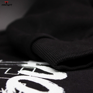 Nouveau style, nouveau design, manches longues, couleur unie, vêtements décontractés d'hiver, 100% coton polaire, logo personnalisé brodé, sweat-shirts pour hommes fabriqués - Product Image 6