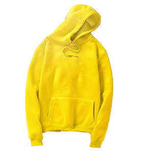 Suéter con capucha de terciopelo grueso de color sólido, capucha personalizada de fábrica, talla grande, otoño e invierno, venta al por mayor - Product Image 2