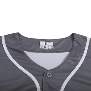 Classic Baseball Jersey Unique Design Comfortable Fit Solid Color <b>For</b> <b>Fan</b> Gear Game Day Celebration Sports Wear Apparel - Product Image 4