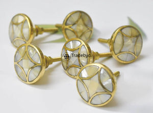 Boutons de tiroir écologiques de conception minimaliste d'incrustation de qualité supérieure pour armoires commodes tiroirs armoires et cuisines-Tradebyd - Product Image 5