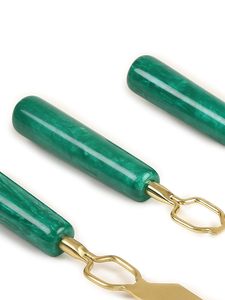 ชุดเครื่องมือหั่นชีสและเนย3ชิ้นด้ามจับเรซินสีตามสั่งแบบพกพาทำจากสเตนเลสสตีล - Product Image 2