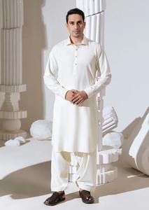 Vente chaude Logo Personnalisable Imprimé Hommes Afghani Shalwar Kameez Meilleur Design À La Main Style Décontracté - Product Image 3