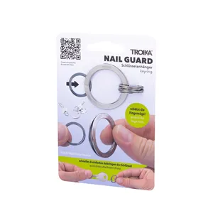 Porte-clés en métal personnalisé, gadgets de protection des ongles - Product Image 4