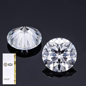 Diamant de laboratoire 2 carats E/VS1 pierre libre ronde CVD pour bague de fiançailles diamants libres pour la fabrication de bijoux - Product Image 2