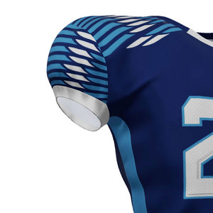 Tenue d'équipe de football américain, uniforme de football américain de haute qualité, couleur personnalisée, 100% polyester, en vente en ligne - Product Image 5