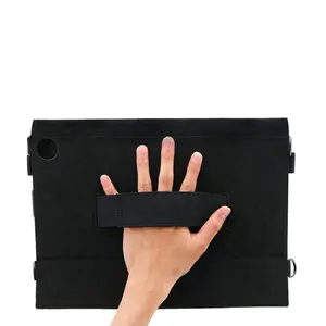 Surface Go Neck Synthetic Leather Case Black For School Enviroment