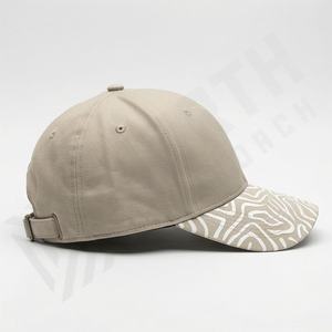 Gorra de Béisbol con Logotipo Bordado en 3D para Hombre, Diseño Personalizado, Tela de Pana, 5 Paneles, Estilo Deportivo, Ajustable, Premium, Transpirable, Visera para el Sol - Product Image 3