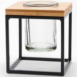 Portavelas geométrico de mesa para interiores y exteriores, soporte para velas de té, decoración para el hogar, hotel, oficina, bodas y fiestas. - Product Image 5