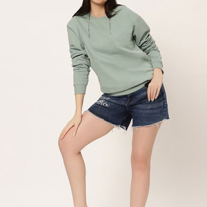 Top venta al por mayor niñas color personalizado de alta calidad señoras mujeres sudadera para la venta/precio barato mujeres sudaderas - Product Image 3