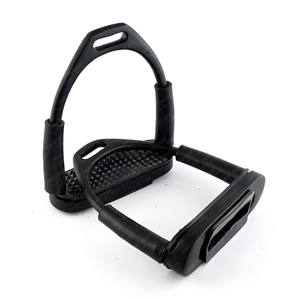 Estribos para montar a caballo, estribo duradero, protección antideslizante para el tobillo, estribo articulado, herramienta Flexible 2 en 1, cubierta de goma - Product Image 1