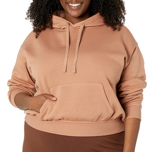 Sudadera Moderna Informal de Estilo Urbano con Hombros Caídos, Transpirable y Ecológica, Sudadera Corta de Punto para Mujer - Product Image 5