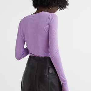 Ropa de Mujer al por Mayor, Sudaderas Casuales de Cuello Redondo, 100% Algodón, Tela de Buena Calidad, Cómodas y a la Moda - Product Image 6