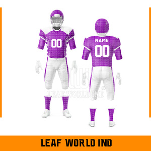 Ensemble uniforme de football américain pour jeunes personnalisé révolutionnaire avec maillot sublimé et pantalon résistant - Product Image 4
