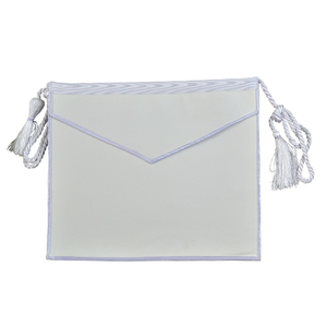 Vente en gros de tissu de luxe maçonnique bleu royal avec outils brodés à la main et insigne d'épingle de sûreté à coudre - Product Image 6