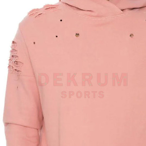 Nuevas sudaderas con capucha unisex personalizadas, las más vendidas, con efecto desgastado, transpirables, de bajo precio, con cremallera, teñidas en color liso, diseño 2026 - Product Image 5