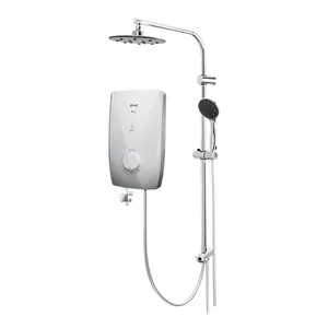 New V10i Series Tankless Electric Water Heater White Color Shower Temperature According to Personal Preference