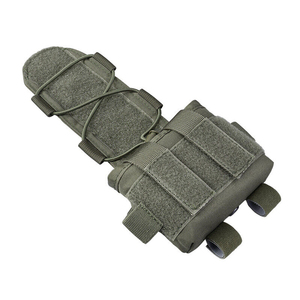 Pochette tactique MK2 confortable en polyester 1000D, étui pour batterie, pochette pour casque pour la chasse, camouflage - Product Image 6