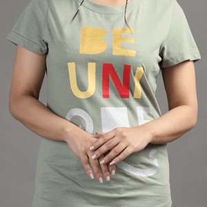 Camiseta de Verano para Mujer, Estilo Desgastado, Personalizada, Holgada, Informal, de Manga Corta, Calidad Premium, 100% Algodón, Bordada - Product Image 6