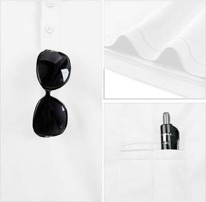 เสื้อยืดโปโลแขนยาวขนาดใหญ่พิเศษเสื้อยืดพิมพ์ลายโลโก้100เสื้อยืดผ้าฝ้าย - Product Image 2