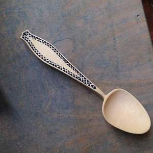 ASISTENCIA CUCHARA DE MADERA TALLA Logotipo personalizado Utensilio de cocina de madera natural Cuchara sólida de madera de acacia para cocinar - Product Image 4