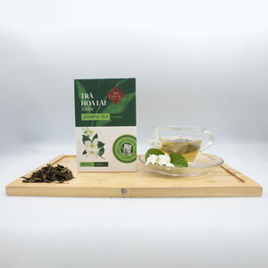 Té personalizado Jazmín Bolsitas de té Té orgánico Buen sabor Ingredientes de sabor distintivo ISO HACCP Embalaje personalizado 45g Vietnam - Product Image 5