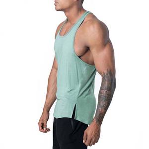 2025 hommes Slim Fit Gym Fitness débardeurs coton respirant tricoté haute rue Style musculation sans manches gilet - Product Image 3