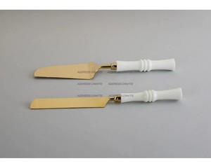 ด้ามจับเรซินสแตนเลสสำหรับตกแต่งโต๊ะเค้กและงานเลี้ยงวันเกิดเครื่องครัวเค้กมือสองดีไซน์ใหม่ล่าสุด - Product Image 4