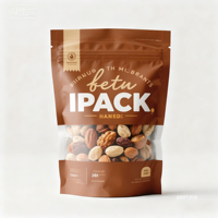 Produsen Menyediakan Kemasan Aluminium Foil Daur Ulang yang Dapat Disesuaikan untuk Kantong Kemasan Makanan untuk Pistachio, Kacang Mete, Makanan Hewan Peliharaan, dan Jelly