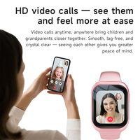 Montre connectée 4G pour enfants, GPS, étanche IP67, suivi d'activité, appels vidéo HD, Type-C, vente en gros, très demandée