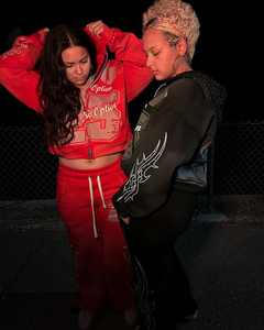 Chándal de 2 piezas con sombrero de papá de alta calidad, ropa de calle Unisex, chándal personalizado Dtg con estampado de pantalla Sun Fade Heavyweight para hombre - Product Image 3