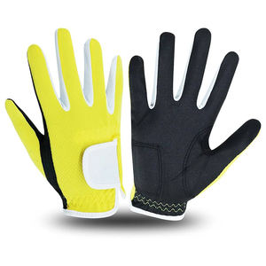 Derniers modèles de gants de golf personnalisés avec logo, design unique, qualité supérieure, cuir de mouton super doux, gants de golf respirants en microfibre - Product Image 3