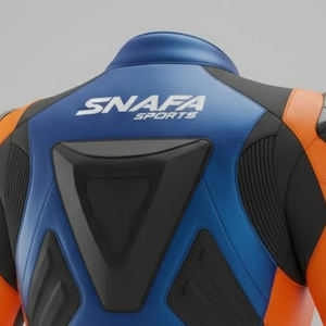 Veste en cuir de moto avec logo personnalisé Hommes Veste en cuir d'agneau véritable de haute qualité Vestes de moto en gros Manteau de moto - Product Image 5