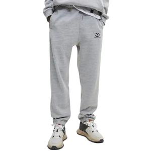 Chándal de pierna recta de gran tamaño de alta calidad Chándal de lana de tecnología en blanco con estampado de hojaldre personalizado - Product Image 4