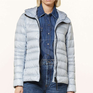 Fashion Women Puffer Jacket <b>Zipper</b> Closure Windproof Design for Outdoor Activities Puffer Jacket - Product Image 2