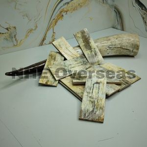 Placas de cuerno africano natural Premium para producción de Marcos ópticos de lujo Placas de cuerno blanco hechas a mano por NHE Overseas - Product Image 5