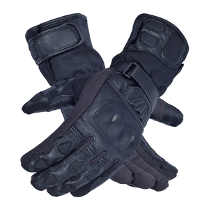 Men's Waterproof Leather Motorbike Racing Gloves Unisex Winter Bikers Black Gloves Motorcycle Auto Racing Wear - Product Image 1