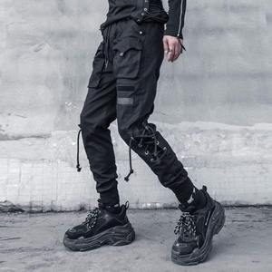 Rubans multi-poches Tactical Techwear Cargo Pants Mens Harajuku Punk Hip Hop Joggers Pantalons Casual Streetwear - Product Image 4