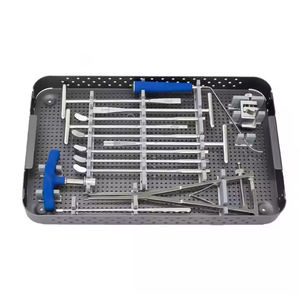 Sistema de Fusión Intervertebral Lumbar Posterior con Fuente de Energía Manual, Juego de Instrumentos para Jaula Espinal, Aprobado por ISO y CE, Narham Enterprises - Product Image 5