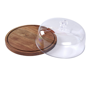 Fabricante especial de madera de acacia, soporte de exhibición para pasteles, soporte de vidrio para eventos, bandeja de postre, soporte para fiestas, celebración, decoración, soporte para pasteles - Product Image 4