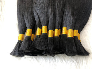 ผมต่อจากผมมนุษย์ผมคนอินเดียแบบตรง - Product Image 2