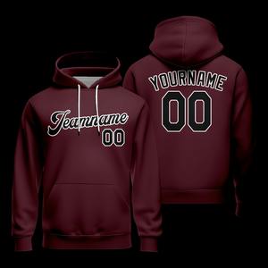 Fabricante logotipo personalizado hombres alta calidad poliéster grueso pulóver con capucha al por mayor de gran tamaño hombres sudaderas con capucha - Product Image 4