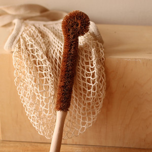 อย่างยั่งยืน Eco ย่อยสลายเปลือกโกโก้แปรงแปรงทำความสะอาดใยมะพร้าว - Product Image 4