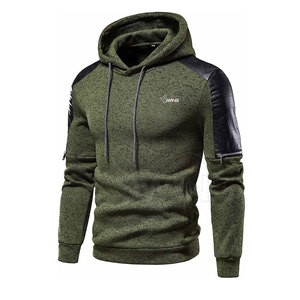 Chándal Personalizado de Manga Larga con Cremallera para Hombre, Ropa de Invierno, Sudadera de Algodón, Trajes Deportivos de Gimnasio, Pantalones Deportivos de Secado Rápido - Product Image 2