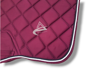 Tapis de selle de cheval équestre anti-rétrécissement écologique séchage rapide tissu de coton de grande taille meilleur tapis de selle de cheval sautant - Product Image 3