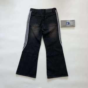 Pantalones Vaqueros de Mezclilla Casuales de Algodón para Hombre, de Cintura Alta y Pierna Recta, con Raya Lateral, Botones, Estilo Moderno, Logotipo, Lavado, Otoño, OEM Personalizado - Product Image 2