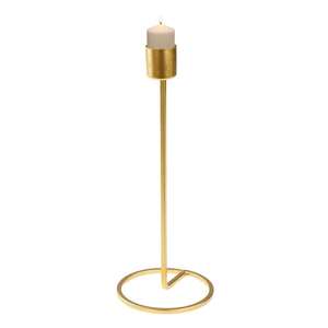 Modern High Quality American Style Solid Brass Candle Holder Attractive Home Metal Candle Stand for Christmas Home Decoration - Product Image 4