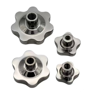 Precisión de acero inoxidable CNC mecanizado estrella mano giro tornillos perilla apretar pernos ciruela mango M8 M10x48 - Product Image 1