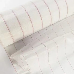PP230 Nylon 66 85gsm Peel Ply Tissu de libération traceur rouge 1800mm Tissu en fibre de verre enduit de silicone pour infusion de résine - Product Image 1