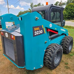 LIVRAISON GRATUITE SUNWARD SWTL 3230 Chargeuse compacte homologuée EPA CE avec vérin hydraulique Eaton, moteur principal, pompe, boîte de vitesses, engrenage, PLC - Product Image 1